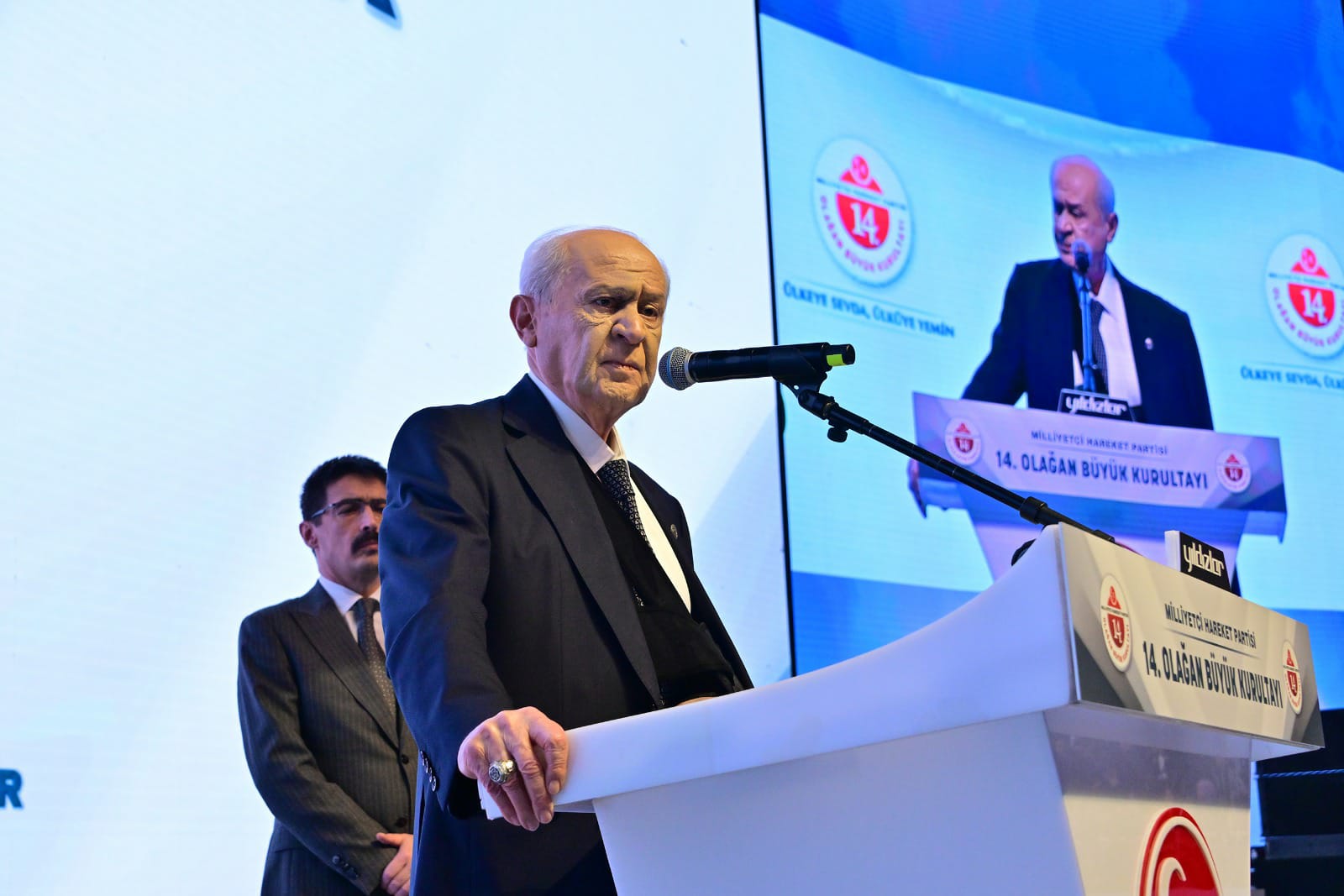 MHP LİDERİ BAHÇELİ: “AZİZ DAVA ARKADAŞLARIMA ŞÜKRANLARIMI SUNUYORUM”