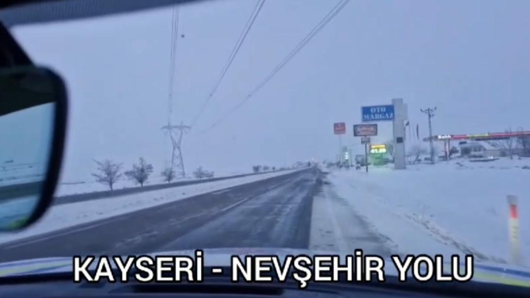 KAYSERİ’DE TRAFİĞE KAPALI YOL YOK